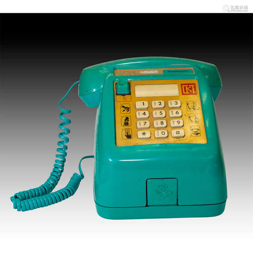 TANG CKT MODEL 676 TABLETOP PAY TELEPHONE