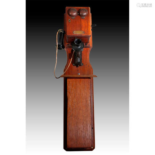 ACME ELECTRIC WALL MOUNTED CRANK TELEPHONE