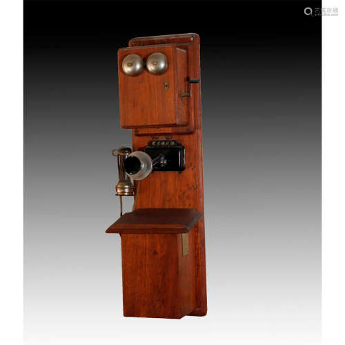 STROMBERG-CARLSON WOODEN WALL MOUNTED PHONE