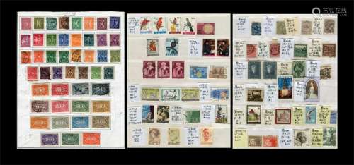 早期比利时、奥地利新、旧邮票一大本39页，其中26页中部分票按照司格脱目录标价参考在340美元以上。请预览。