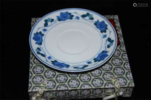 中国名瓷“景德镇制'瓷盘。