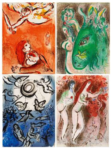 Chagall, Marc1887 Witebsk - 1985 St. Paul de VenceDessins pour la Bible. Verve, Revue Artistique
