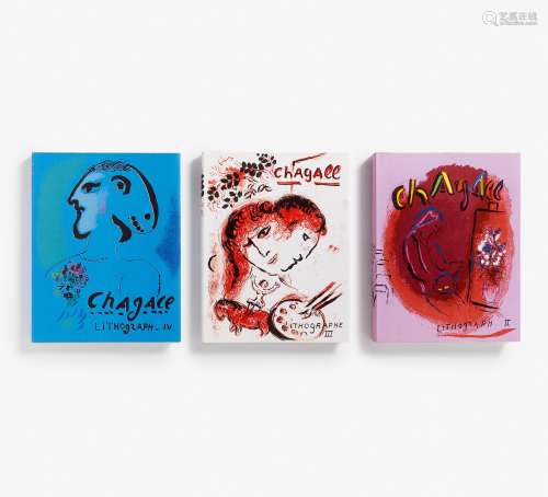 Chagall, Marc1887 Witebsk - 1985 St. Paul de VenceChagall-Lithograph II - IV. 1957-1973. Konvolut