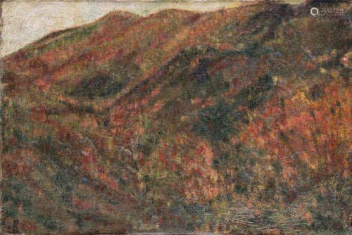 周碧初（1903～1995） 秋意 布面油画