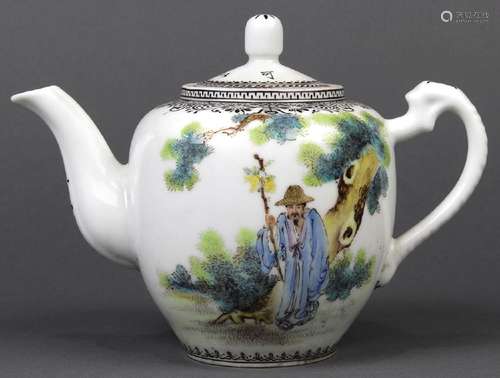 Chinese Porcelain Tea Pot