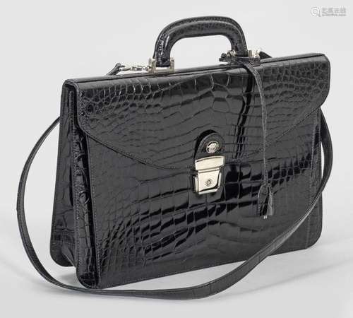 Vintage Damenhandtasche von Gianni Versace Schwarz…