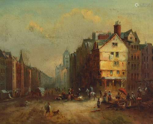 Unidentified artist, early 20th century, cityscape