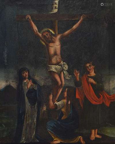 Unidentified artist of the 19th century, crucifixion