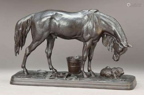 bronze sculpture, 20th c., after the model of Alfred