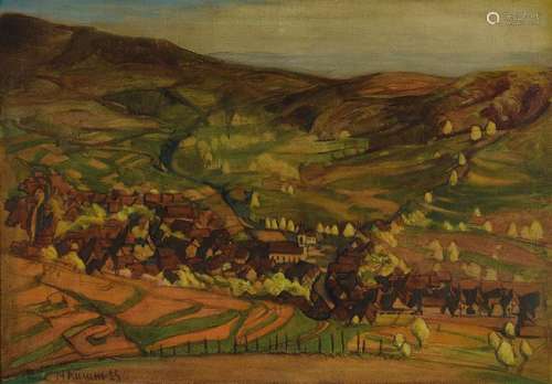 August Rumm, 1888 Schwanheim-1950 Allemuehle /Durlach