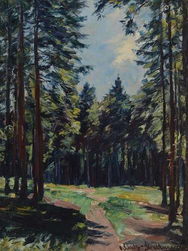 Otto Schulz-Stradtmann, 1892-1960 Hamburg, forest