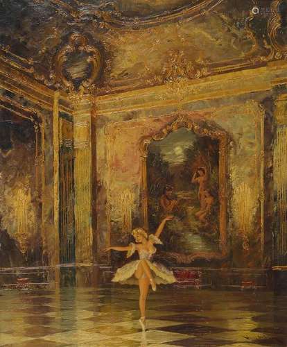 Heinz Münnich, born 1921 Chemnitz, dancer in the castle