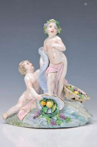 porcelain group, Frankenthal, dated 1779, designed by