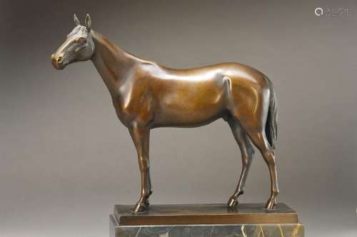 Fritz Richter-Elsner, 1884-1970, massive bronze cast