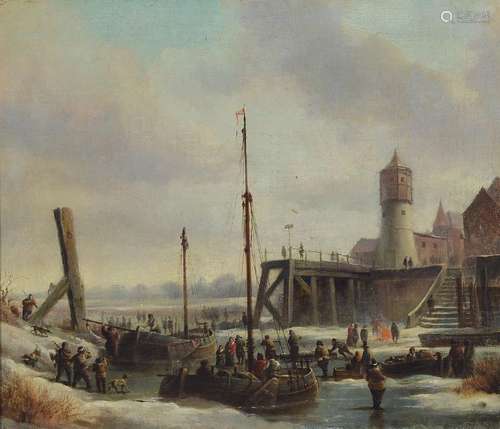 Attribution Adrian Eversen, 1818-1897 Amsterdam