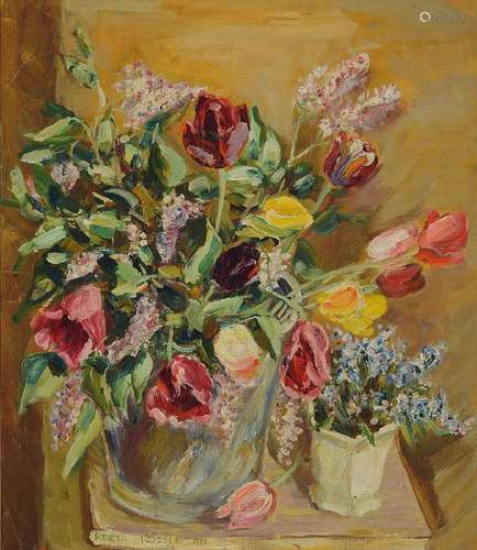 Herta Rössle, 1906-1991 Stuttgart, Still life with