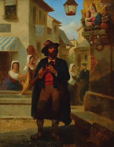 Italian artist, 2nd half of 19th century, Musician