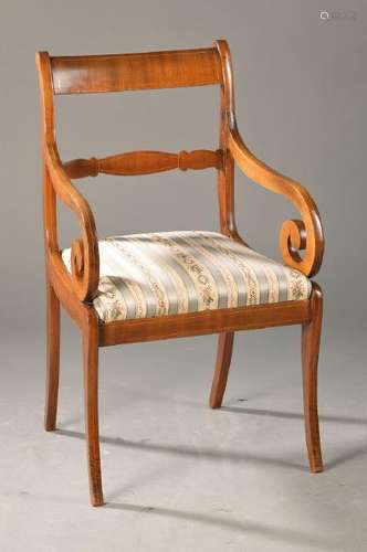 armchair, Northern Germany, 19. century, mahogany