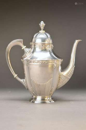 tea pot, Bruckmann & Sons, Heilbronn, around 1920, 800