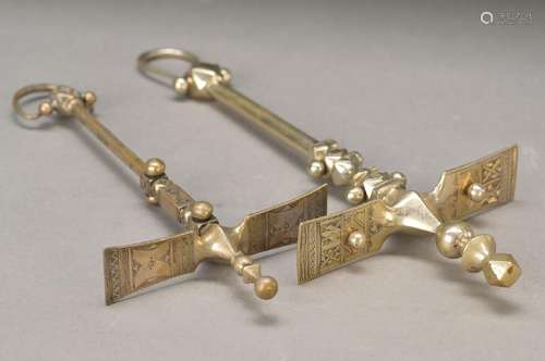 two sugar hammers, Tunesien, around 1900, metal