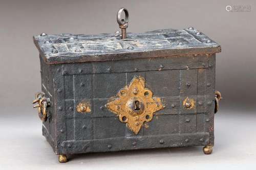 iron-/coin cassette/ or Jewelry box, German, 2. half