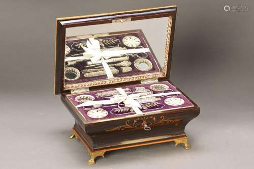 sewing box, France, around 1870, Empire