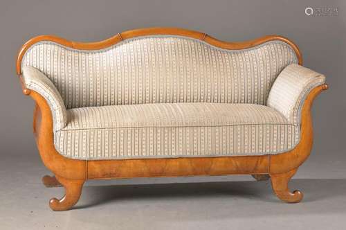 small Biedermeier sofa, Southern Germany, around 1830/