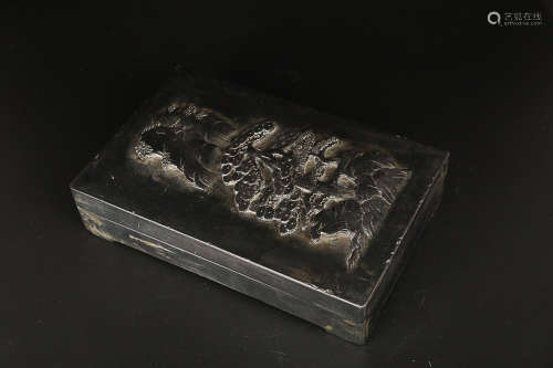 A JIANG BO MARK STONE INK BED OF STORY PATTERN