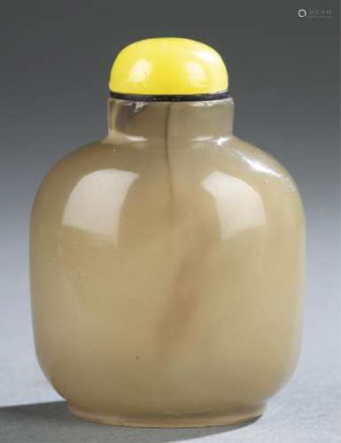 Glass snuff bottle.