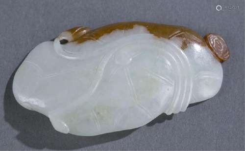 Jadeite snuff dish.