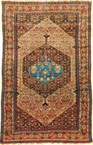 Very Fine Senneh 'Multicolor-Haftrang' Rug (Multicolor