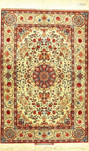 Fine Isfahan 'Mojtaba Seirafian' Rug (Signed),