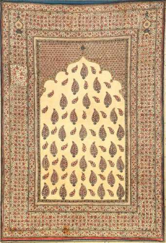 Prayer-Qalamkar (Fabric Painting),