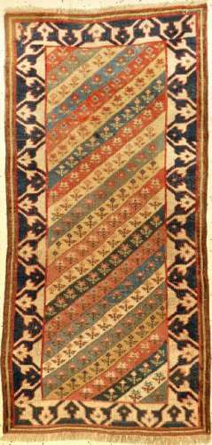 Early Kurdish Sauj Bulagh Rug,