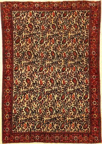 Very Fine Senneh 'Multicolor-Haftrang' Rug (Multicolor