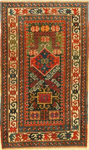 Green Kazak 'Prayer Rug',