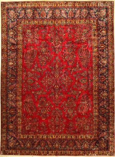 Fine US Kurk Kashan Carpet,