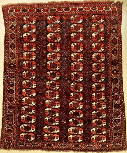 Rare Arabachi 'Main Carpet' (With Ruby-Red Silk-Parts),