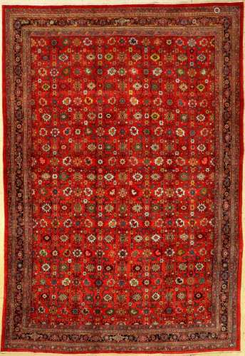 Fine Bijar Carpet (Harshang Design),