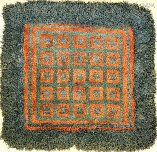 Tibetan Wangden Drumtze 'Meditations Rug',