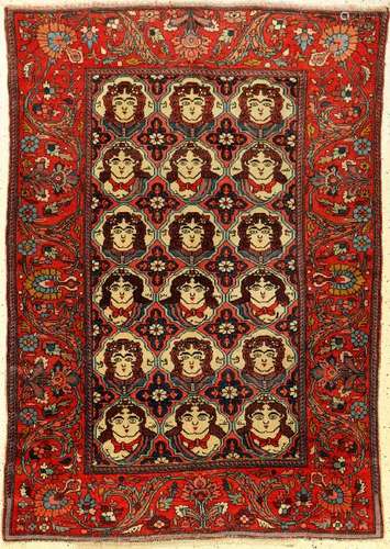 Fine Bakhtiari 'Pictorial Rug',