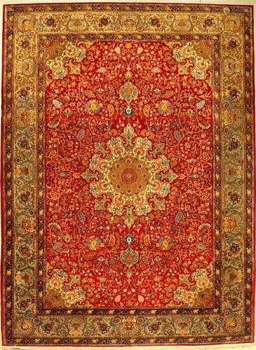 Very Fine Tabriz '70-RAJ Quality' Carpet,