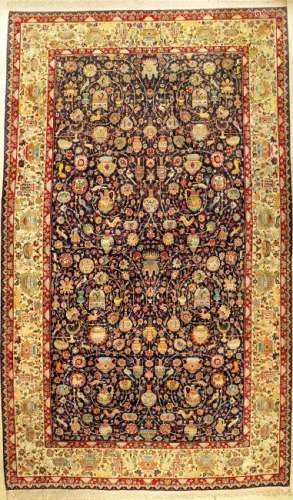 Fine Large Tabriz 'Palasi' (Part-Silk) 'Oversize