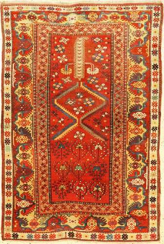 Rare Fine 'Cypress' Melas Rug,