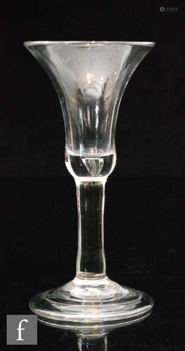 An 18th Century drinking glass circa 1740,