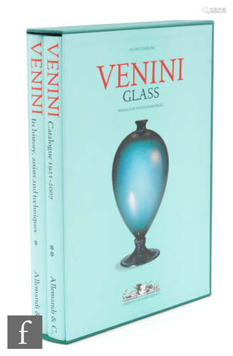 Franco Deboni: 'Venini Glass', updated catalogue including the Red, Green and Blue catalogues,