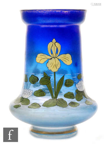 An early 20th Century Fritz Heckert vase possibly designed by Max Rade,