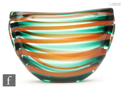 A Leerdam Unica glass vase by Floris Meydam,