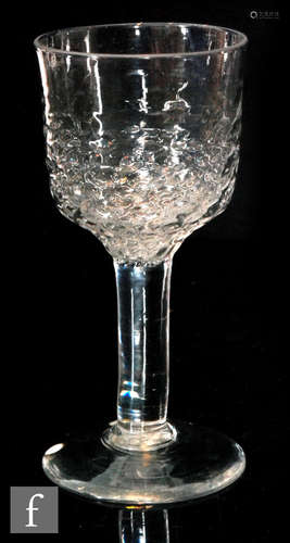 A large 18th Century goblet circa 1750,