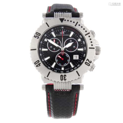 KLAUS-KOBEC - a gentleman's Challenger chronograph wrist watch.